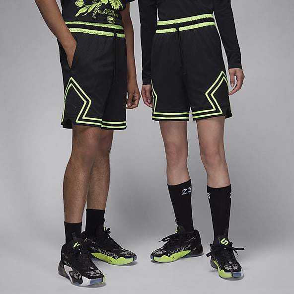 Black jordan basketball shorts online